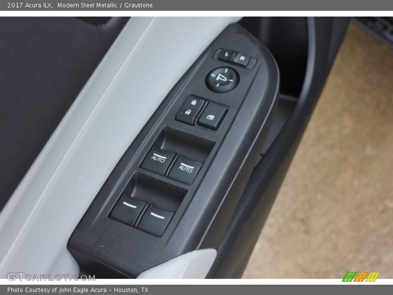 Modern Steel Metallic / Graystone 2017 Acura ILX