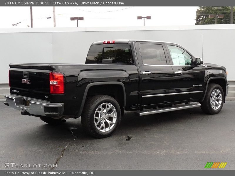 Onyx Black / Cocoa/Dune 2014 GMC Sierra 1500 SLT Crew Cab 4x4