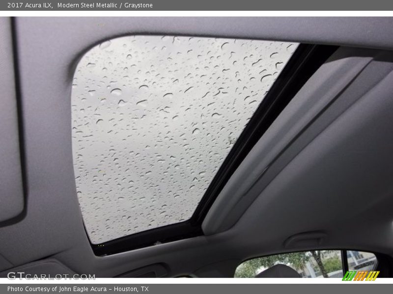 Modern Steel Metallic / Graystone 2017 Acura ILX