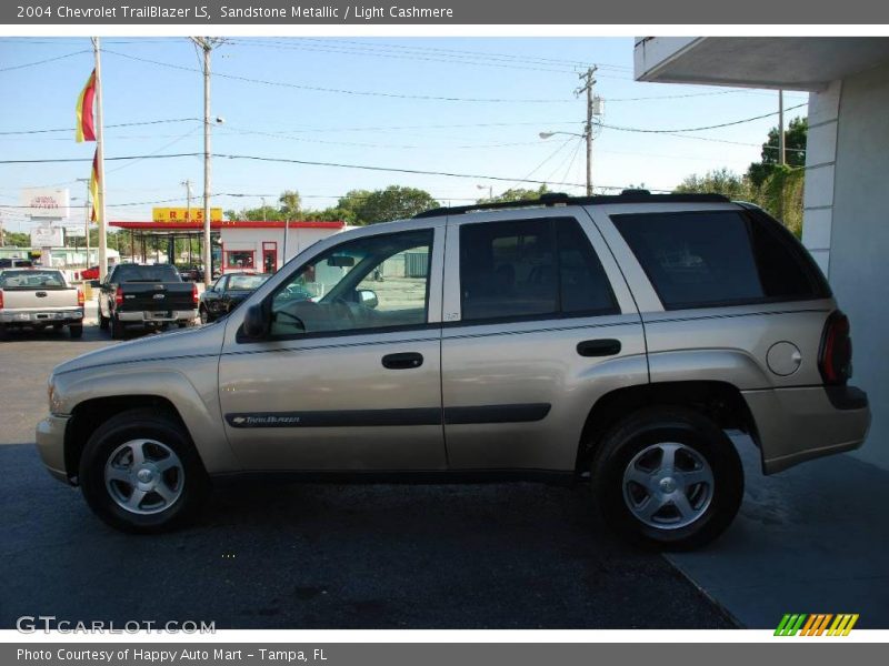 Sandstone Metallic / Light Cashmere 2004 Chevrolet TrailBlazer LS