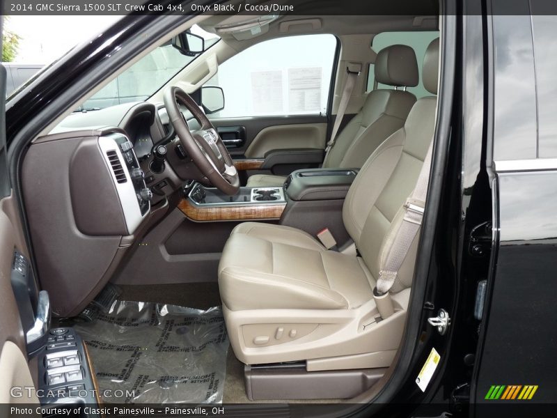  2014 Sierra 1500 SLT Crew Cab 4x4 Cocoa/Dune Interior