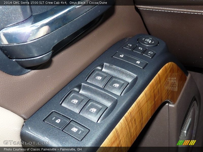 Onyx Black / Cocoa/Dune 2014 GMC Sierra 1500 SLT Crew Cab 4x4