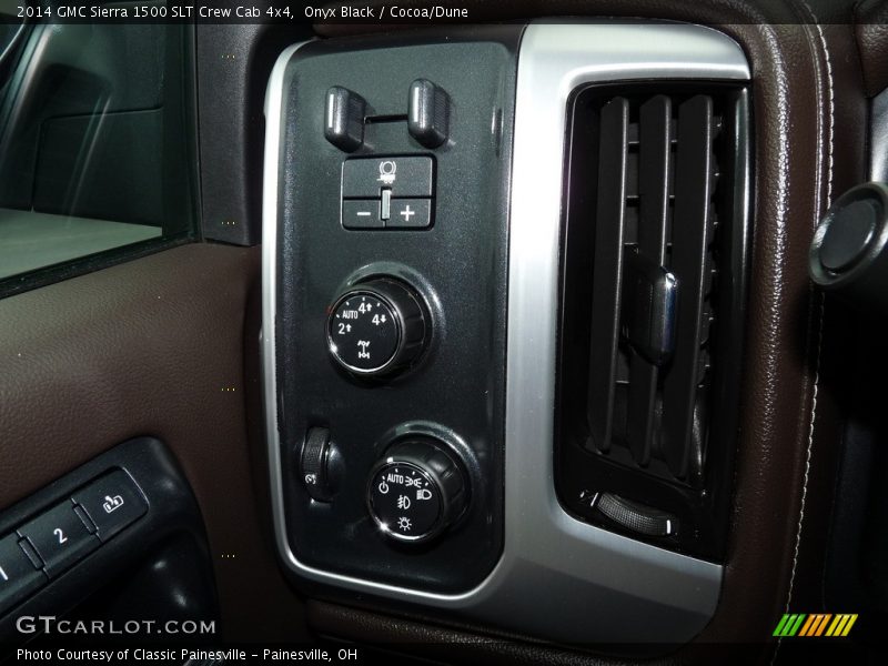 Onyx Black / Cocoa/Dune 2014 GMC Sierra 1500 SLT Crew Cab 4x4