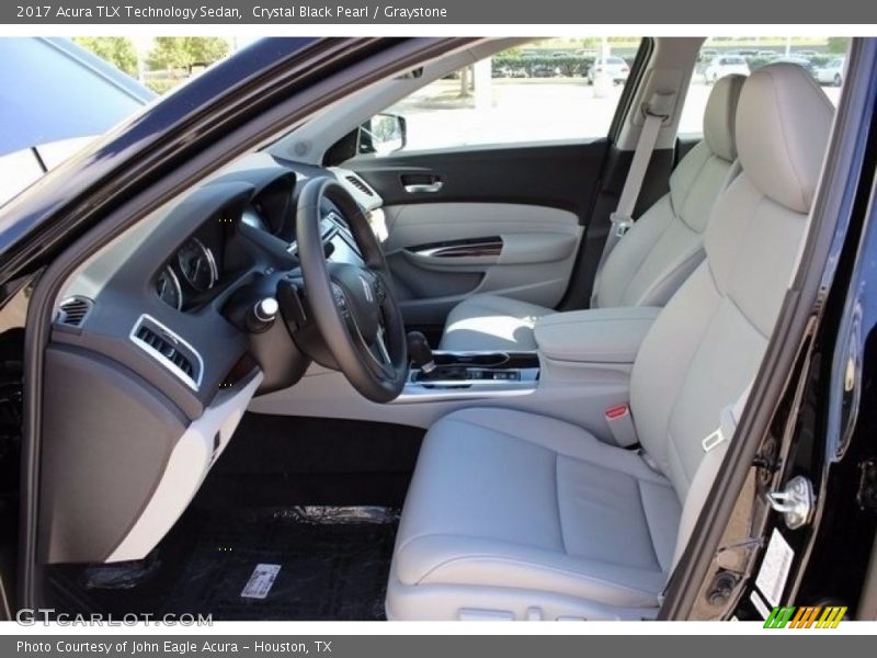  2017 TLX Technology Sedan Graystone Interior