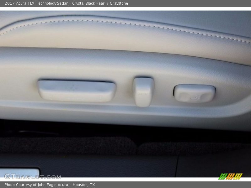 Crystal Black Pearl / Graystone 2017 Acura TLX Technology Sedan