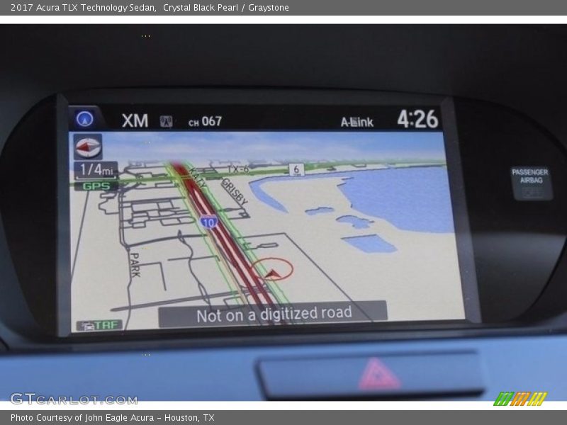 Navigation of 2017 TLX Technology Sedan