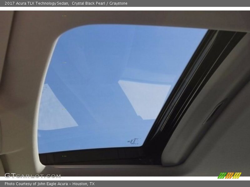 Crystal Black Pearl / Graystone 2017 Acura TLX Technology Sedan