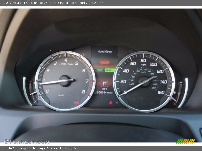  2017 TLX Technology Sedan Technology Sedan Gauges