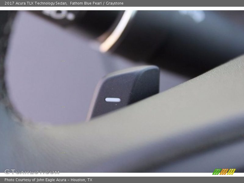 Fathom Blue Pearl / Graystone 2017 Acura TLX Technology Sedan