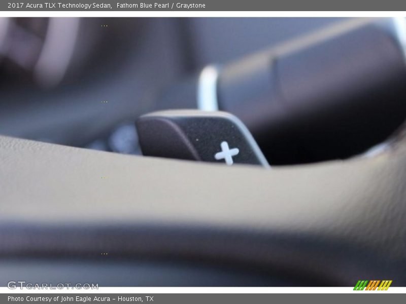 Fathom Blue Pearl / Graystone 2017 Acura TLX Technology Sedan