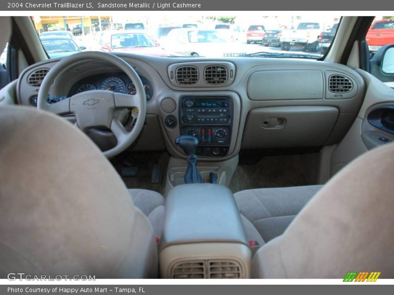 Sandstone Metallic / Light Cashmere 2004 Chevrolet TrailBlazer LS