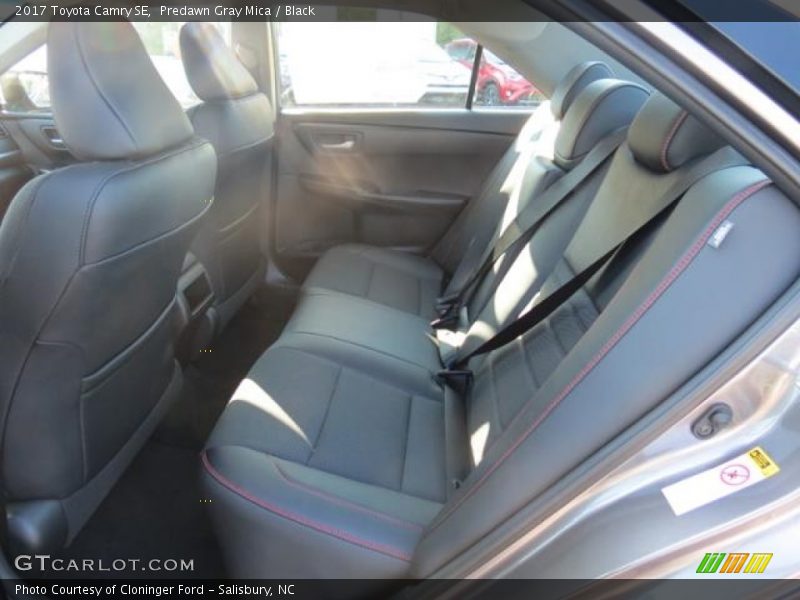 Predawn Gray Mica / Black 2017 Toyota Camry SE