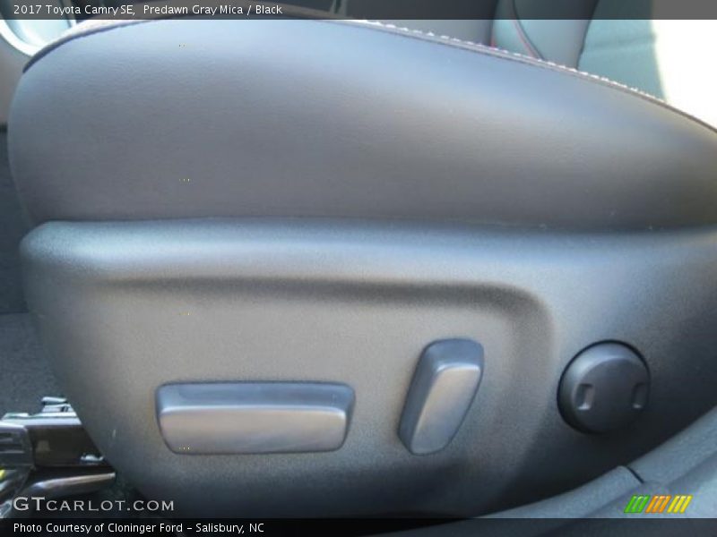 Predawn Gray Mica / Black 2017 Toyota Camry SE
