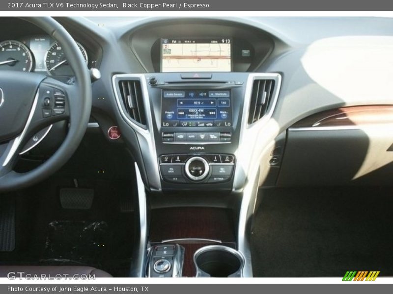 Black Copper Pearl / Espresso 2017 Acura TLX V6 Technology Sedan