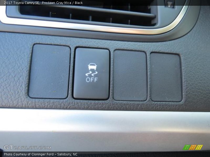 Predawn Gray Mica / Black 2017 Toyota Camry SE