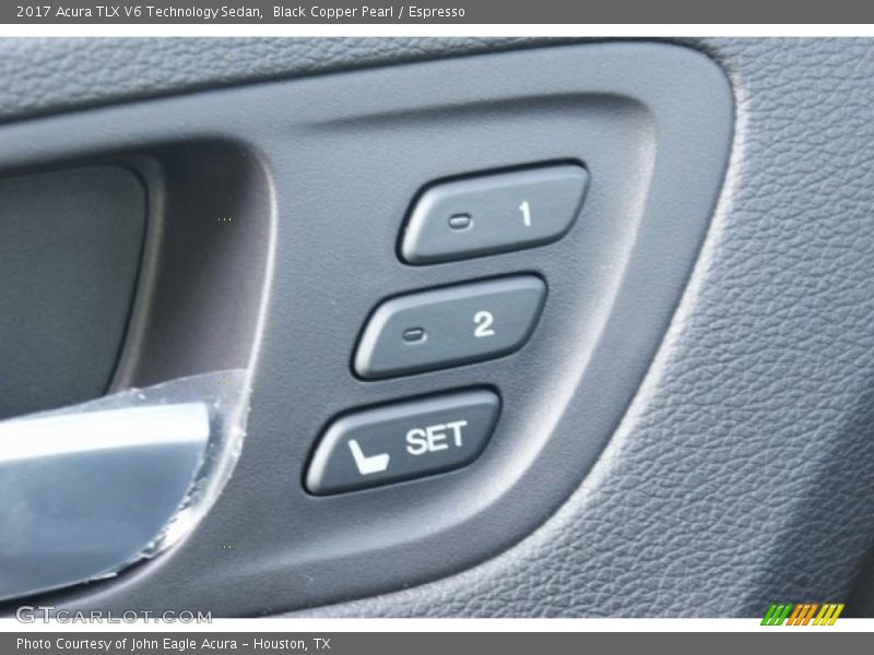 Black Copper Pearl / Espresso 2017 Acura TLX V6 Technology Sedan