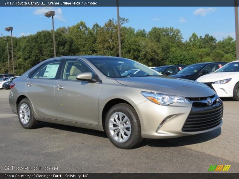 Creme Brulee Mica / Almond 2017 Toyota Camry LE