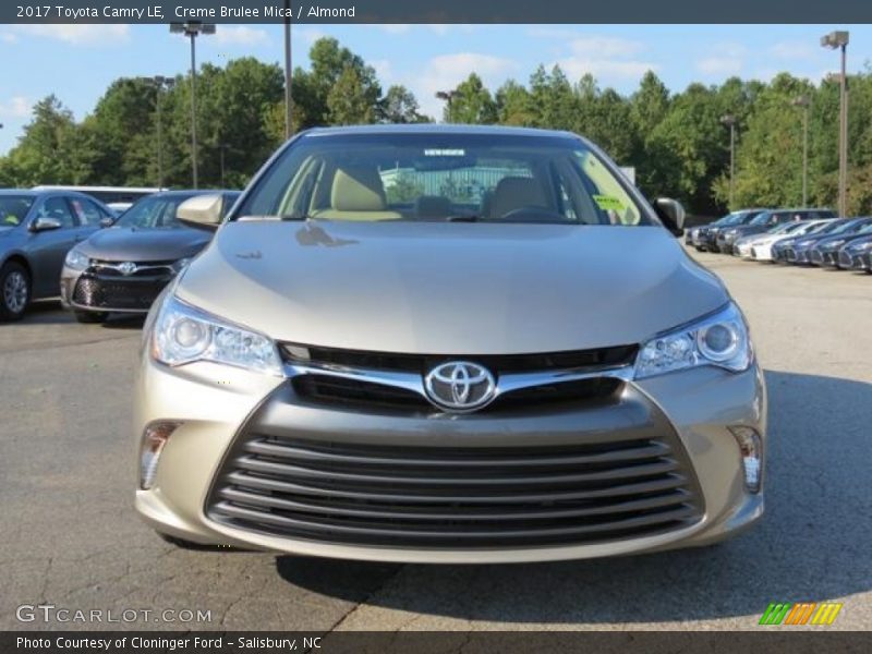 Creme Brulee Mica / Almond 2017 Toyota Camry LE