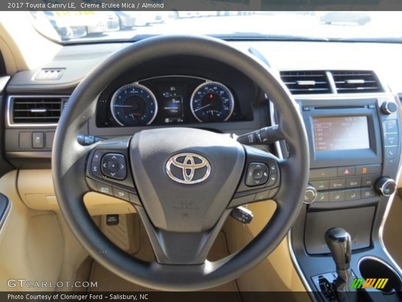 Creme Brulee Mica / Almond 2017 Toyota Camry LE