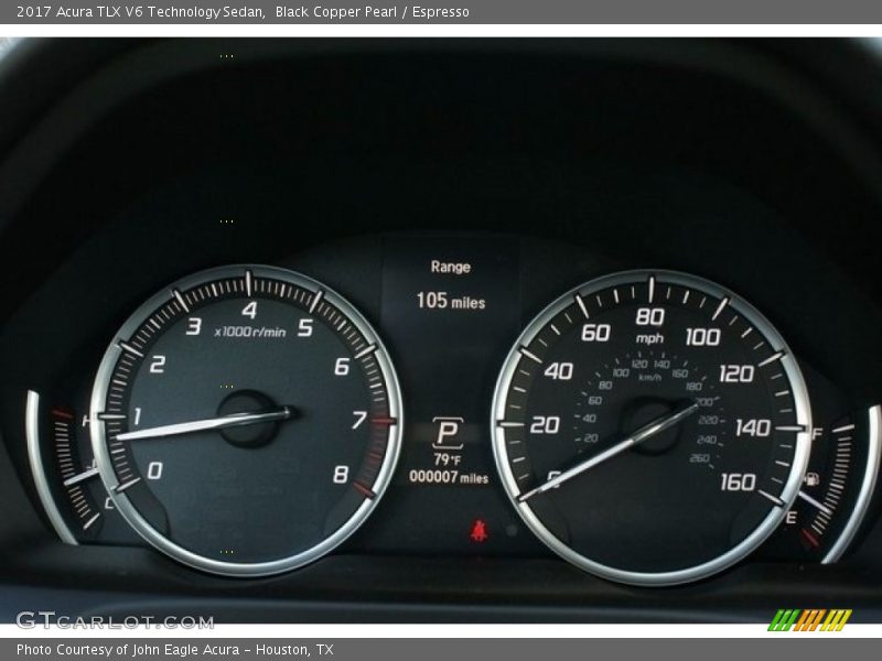  2017 TLX V6 Technology Sedan V6 Technology Sedan Gauges