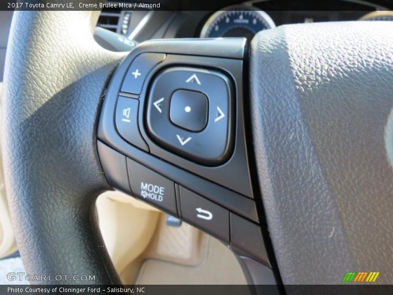Creme Brulee Mica / Almond 2017 Toyota Camry LE