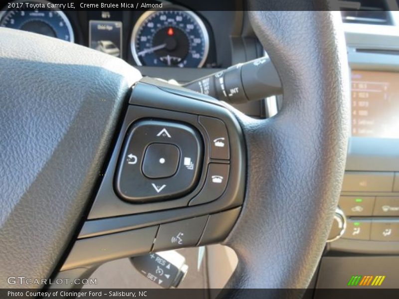 Creme Brulee Mica / Almond 2017 Toyota Camry LE