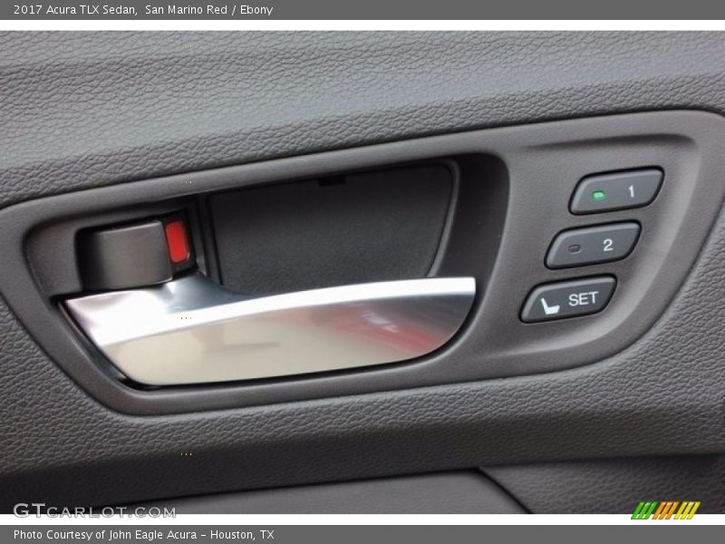 Controls of 2017 TLX Sedan