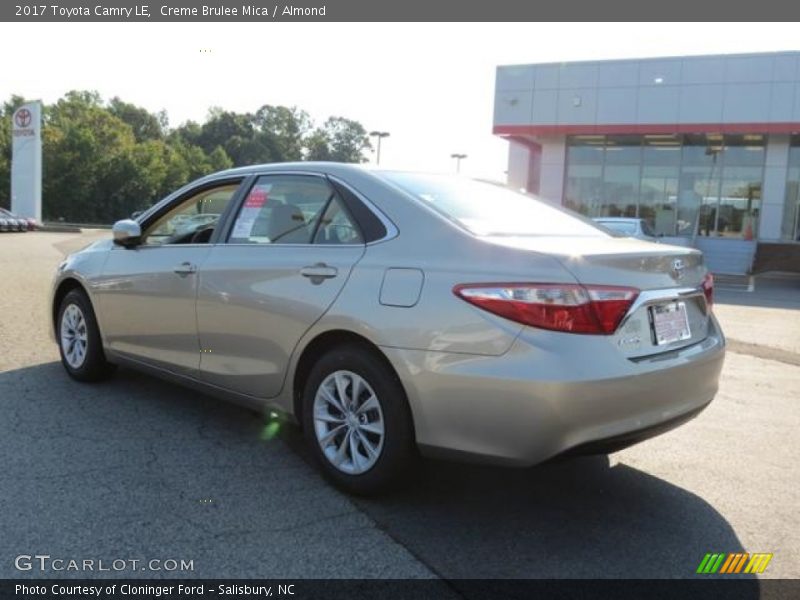 Creme Brulee Mica / Almond 2017 Toyota Camry LE