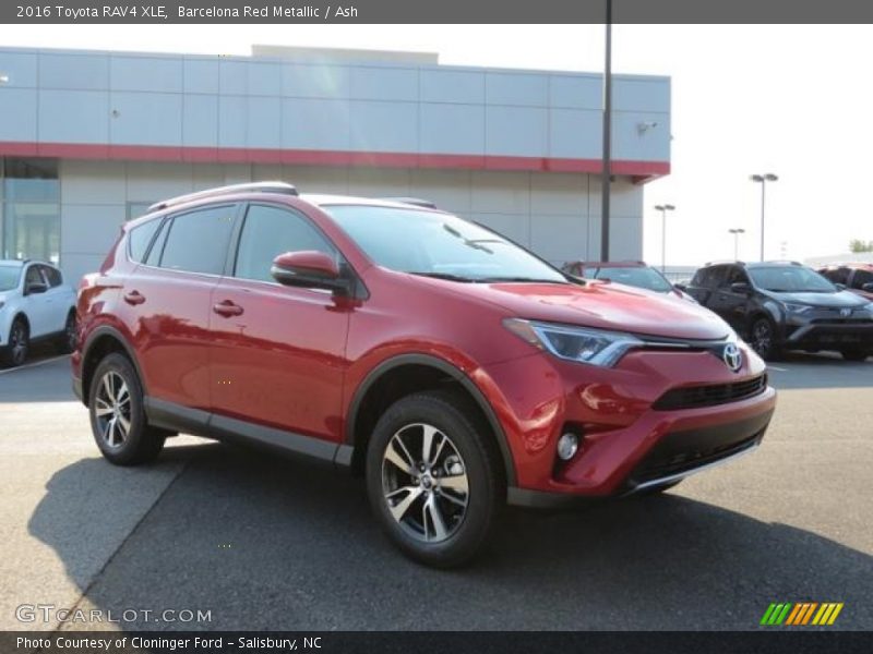Barcelona Red Metallic / Ash 2016 Toyota RAV4 XLE