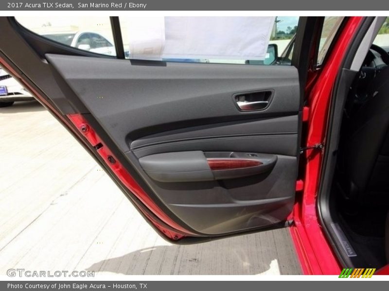 Door Panel of 2017 TLX Sedan