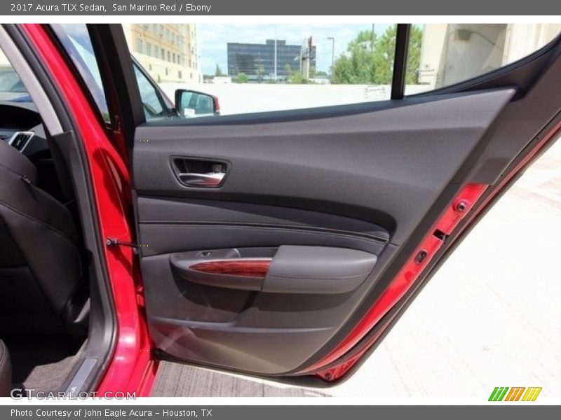 Door Panel of 2017 TLX Sedan