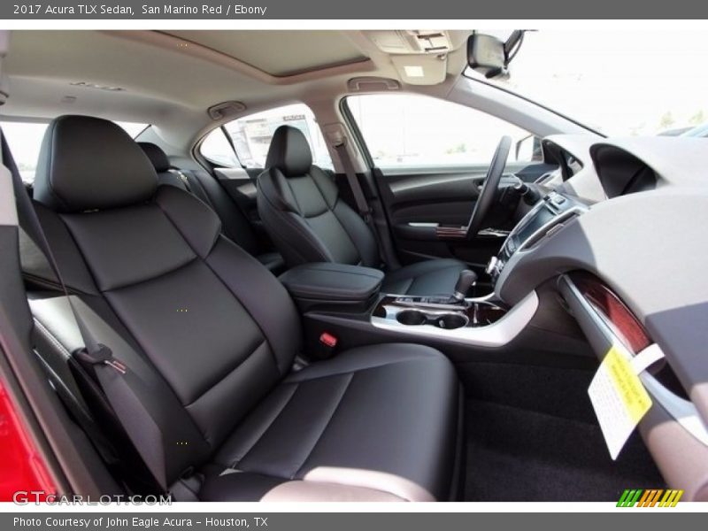  2017 TLX Sedan Ebony Interior