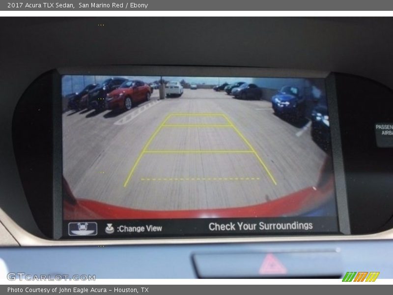 San Marino Red / Ebony 2017 Acura TLX Sedan