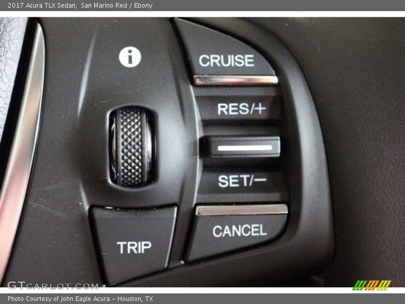 Controls of 2017 TLX Sedan
