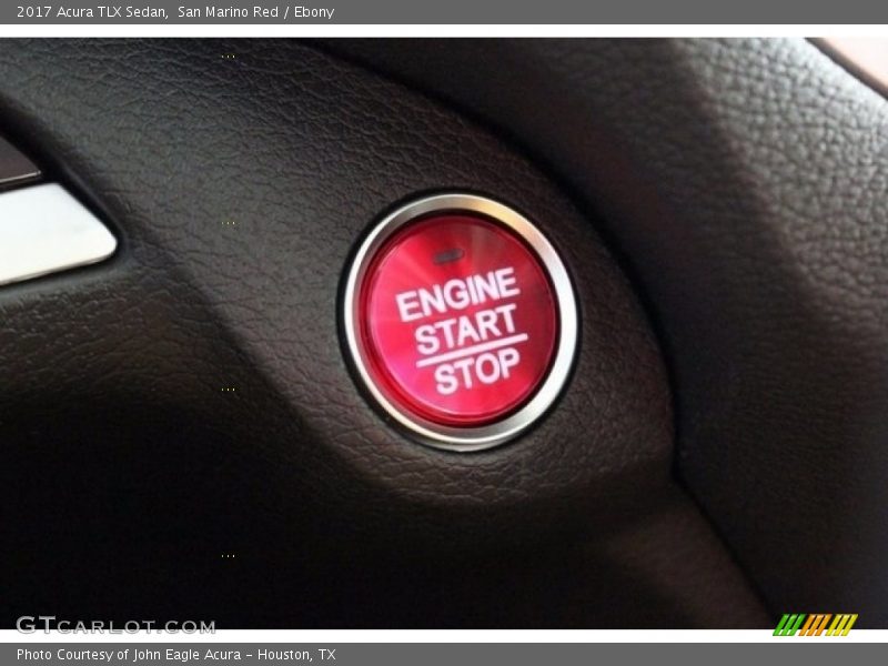 Controls of 2017 TLX Sedan