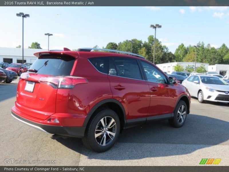 Barcelona Red Metallic / Ash 2016 Toyota RAV4 XLE