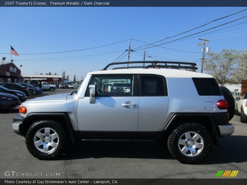 Titanium Metallic / Dark Charcoal 2007 Toyota FJ Cruiser
