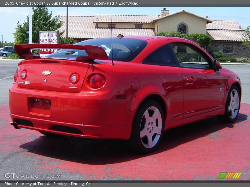 Victory Red / Ebony/Red 2005 Chevrolet Cobalt SS Supercharged Coupe