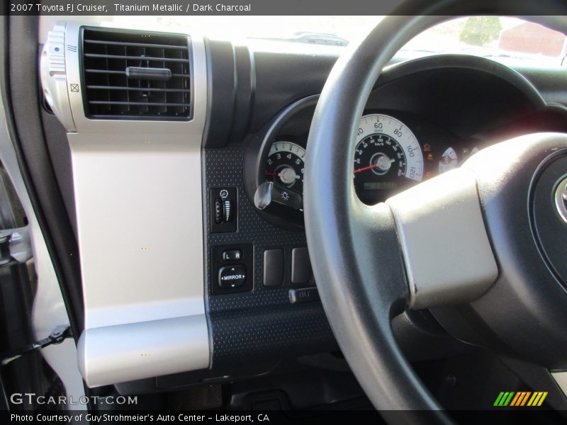 Titanium Metallic / Dark Charcoal 2007 Toyota FJ Cruiser