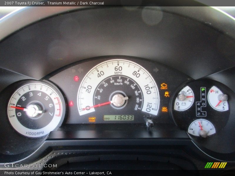 Titanium Metallic / Dark Charcoal 2007 Toyota FJ Cruiser