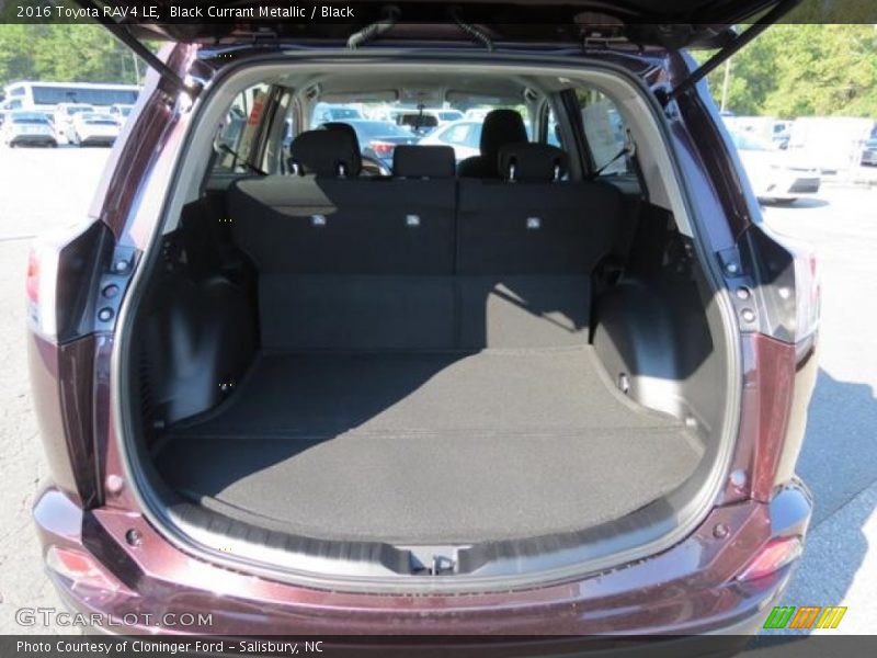 Black Currant Metallic / Black 2016 Toyota RAV4 LE