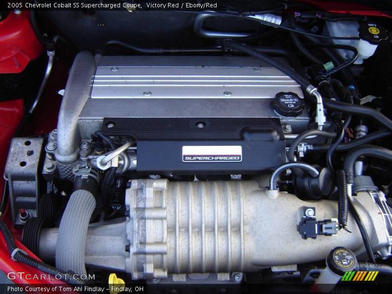 Victory Red / Ebony/Red 2005 Chevrolet Cobalt SS Supercharged Coupe