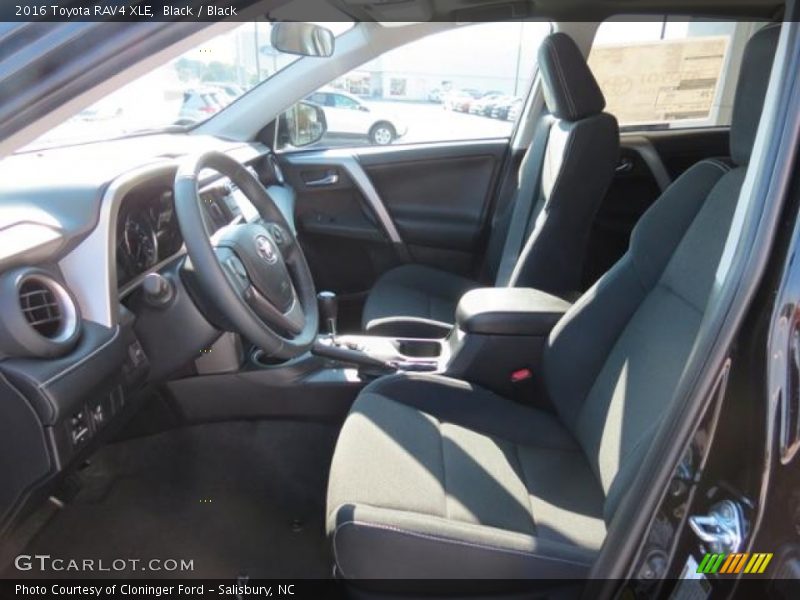 Black / Black 2016 Toyota RAV4 XLE