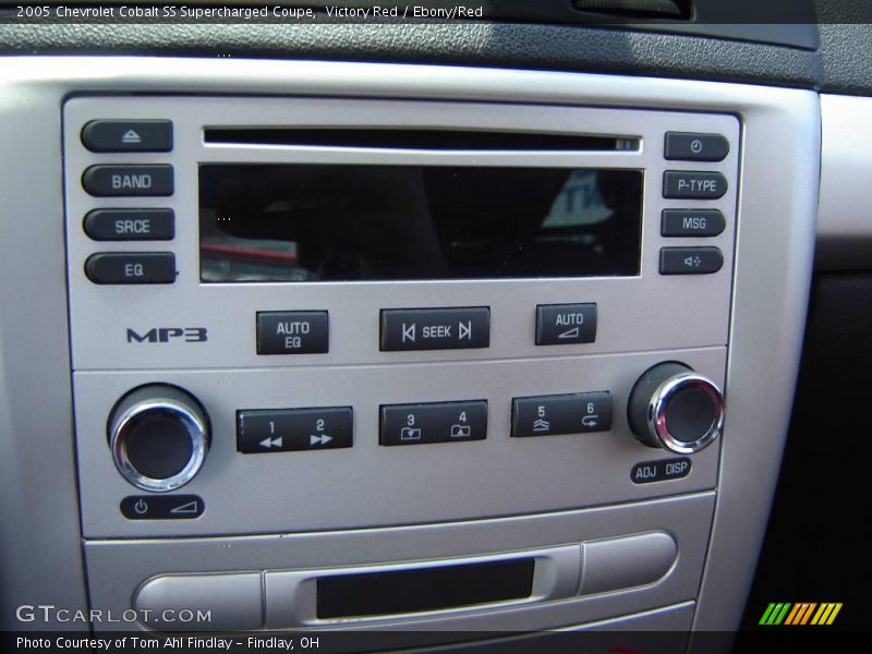 Victory Red / Ebony/Red 2005 Chevrolet Cobalt SS Supercharged Coupe