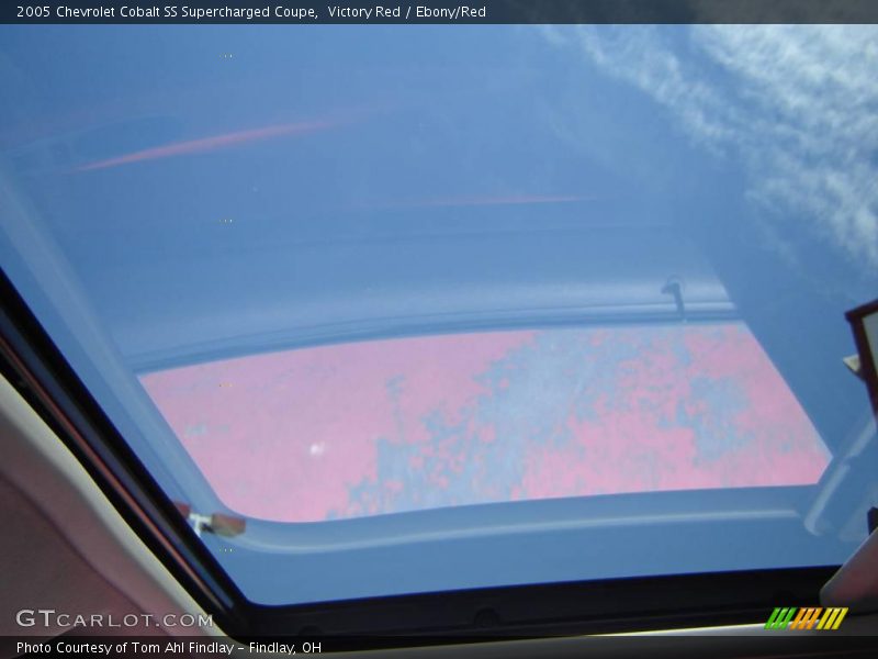 Victory Red / Ebony/Red 2005 Chevrolet Cobalt SS Supercharged Coupe