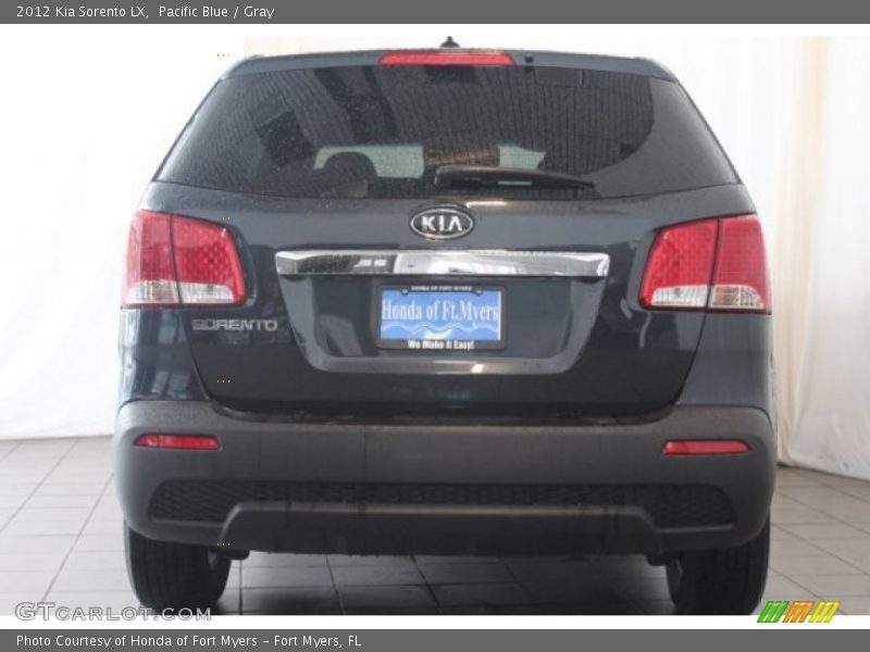 Pacific Blue / Gray 2012 Kia Sorento LX