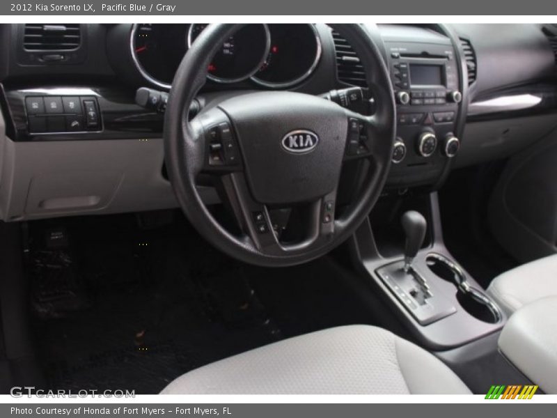 Pacific Blue / Gray 2012 Kia Sorento LX