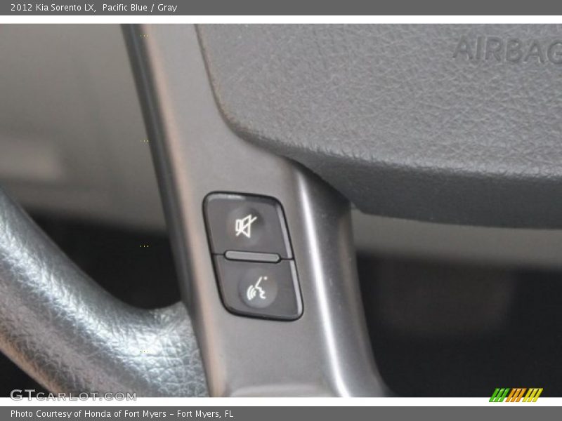 Pacific Blue / Gray 2012 Kia Sorento LX