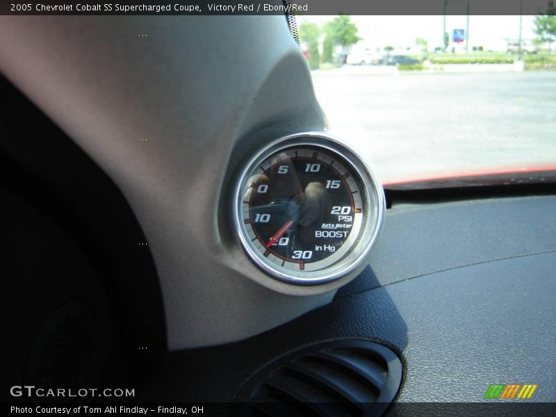 Victory Red / Ebony/Red 2005 Chevrolet Cobalt SS Supercharged Coupe