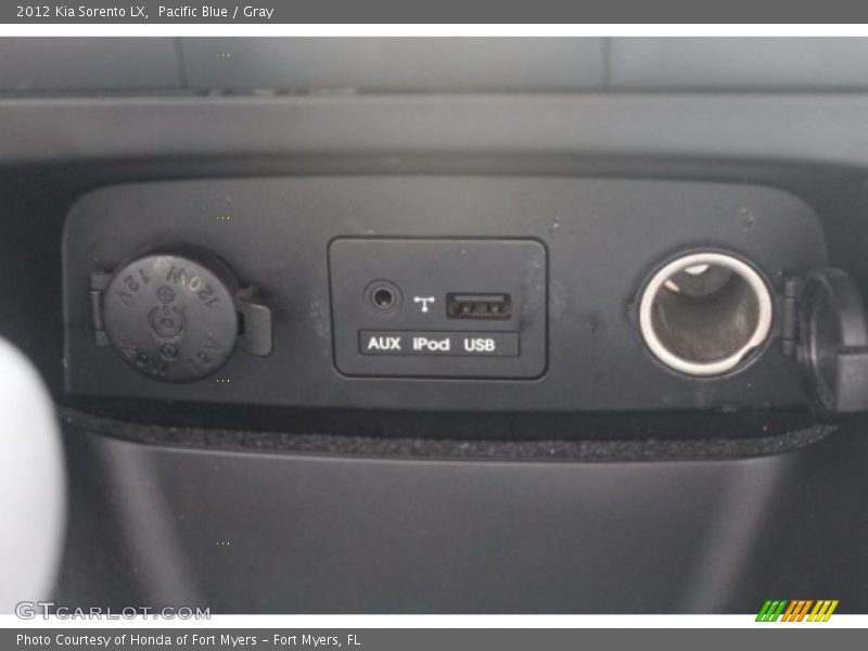 Pacific Blue / Gray 2012 Kia Sorento LX